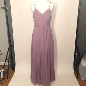 Azazie Haleigh Bridesmaid Dress Wisteria Size 10